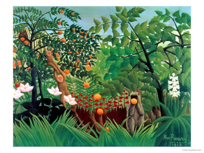 Exotic Landscape Henri Rousseau